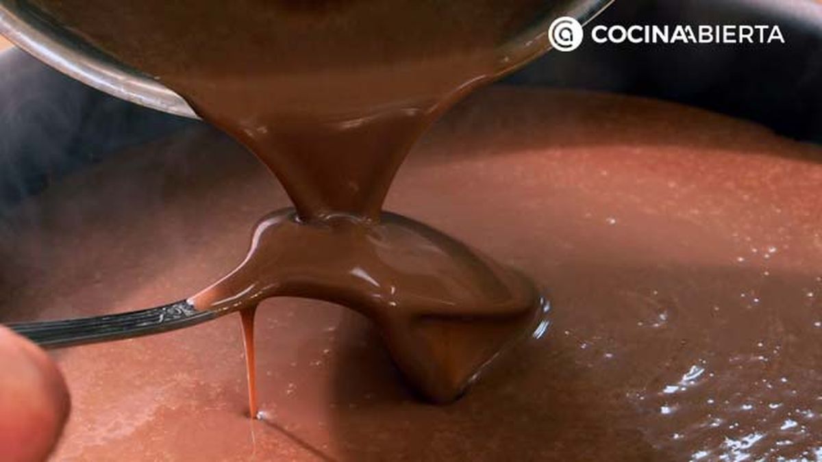 tarta tres chocolates truco cuchara