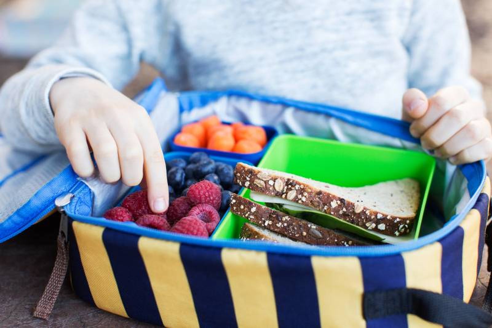 Prepara almuerzos y meriendas saludables y equilibradas