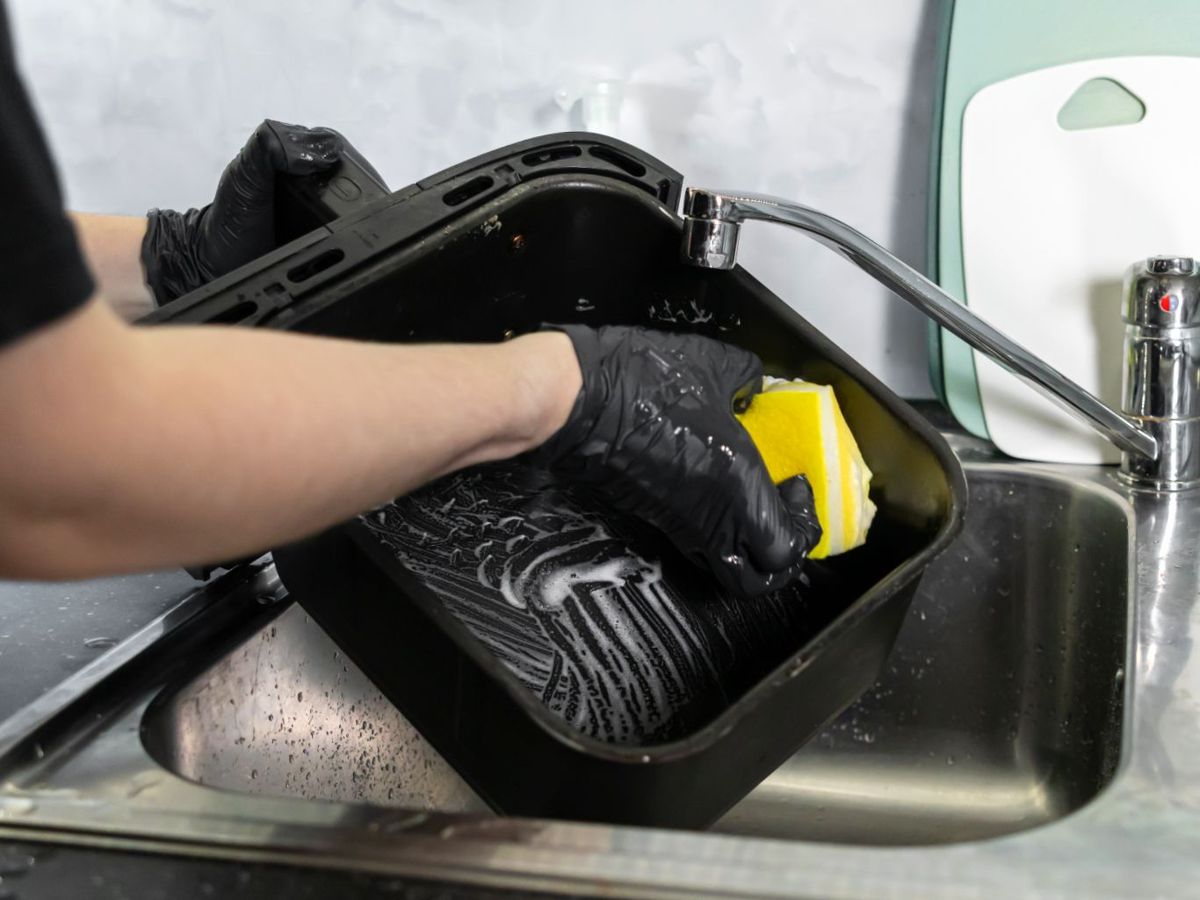 Limpiar la freidora de aire