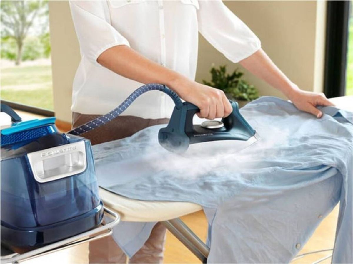 Los centros de planchado permiten un planchado más rápido y eficiente.