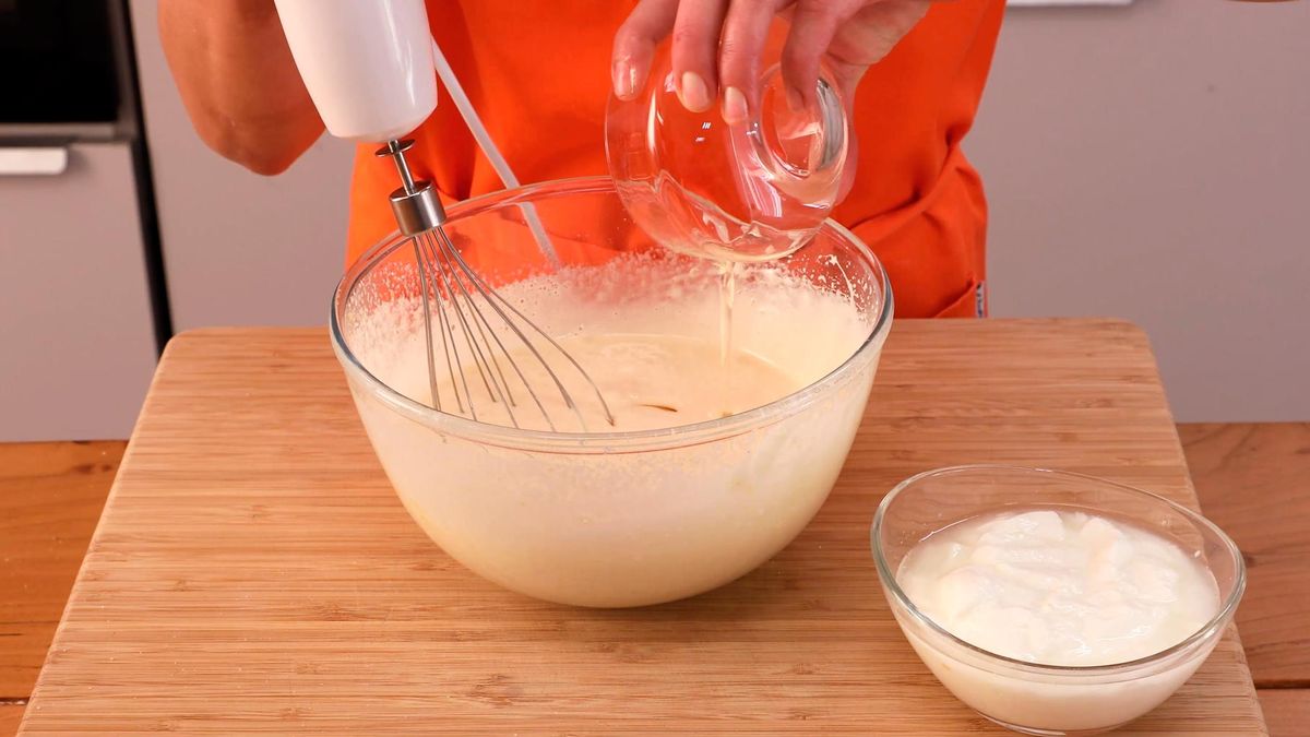 Receta de bizcocho de coco   paso 2