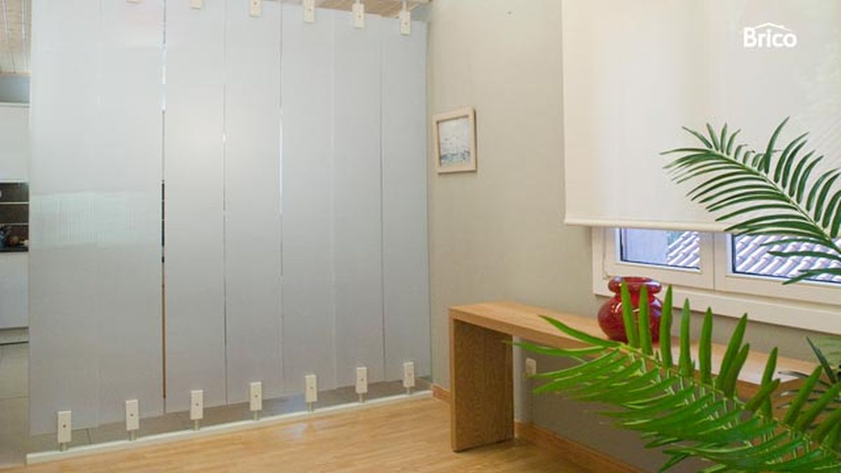 Pared de lamas giratorias paso 14