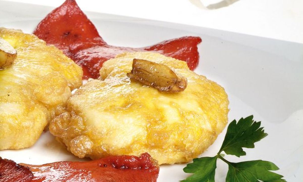 merluza rebozada con piquillos xl