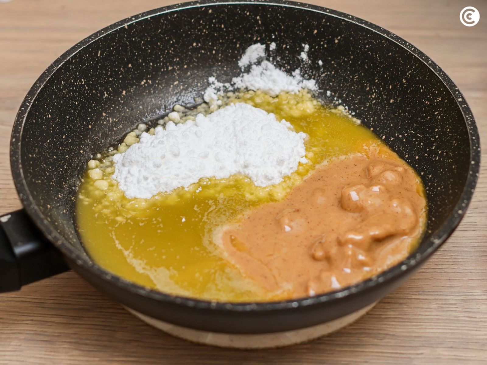 Relleno de avellanas para los bombones veganos