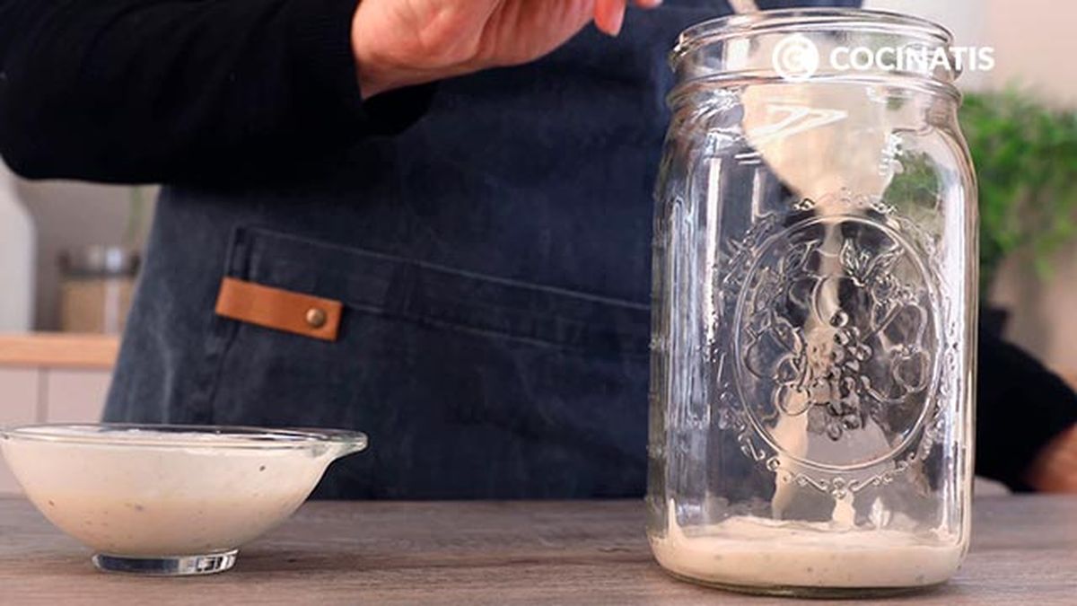 Ensalada césar en tarro   paso 2