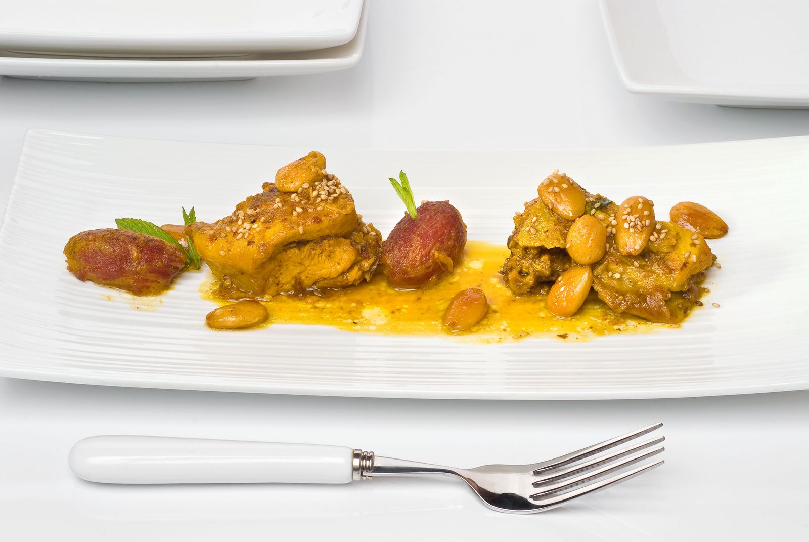 Guiso de pollo marroquí