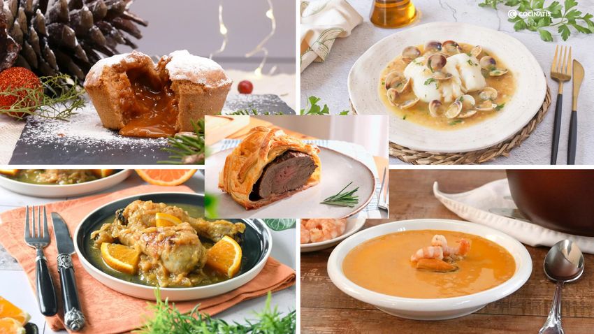 Recetas para el menú de Nochebuena
