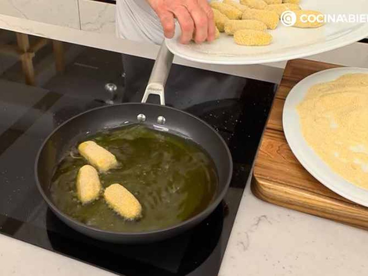 Fríe las croquetas