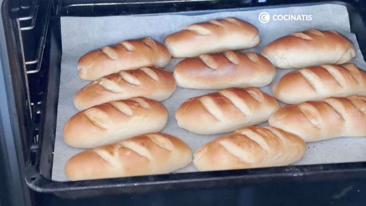 Pan de leche horneado