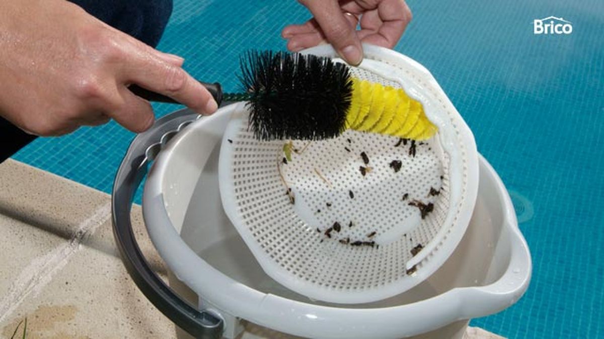 Limpiar la piscina paso 1