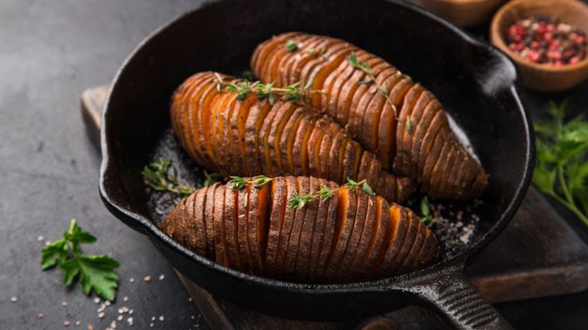 boniato hasselback receta