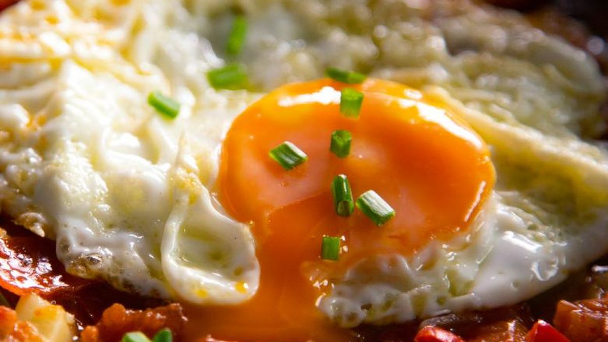 receta huevo frito en microondas