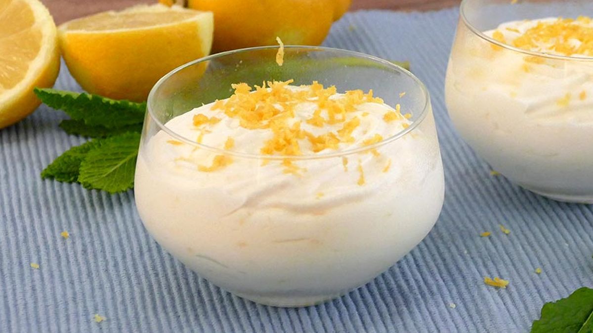Mousse de limón