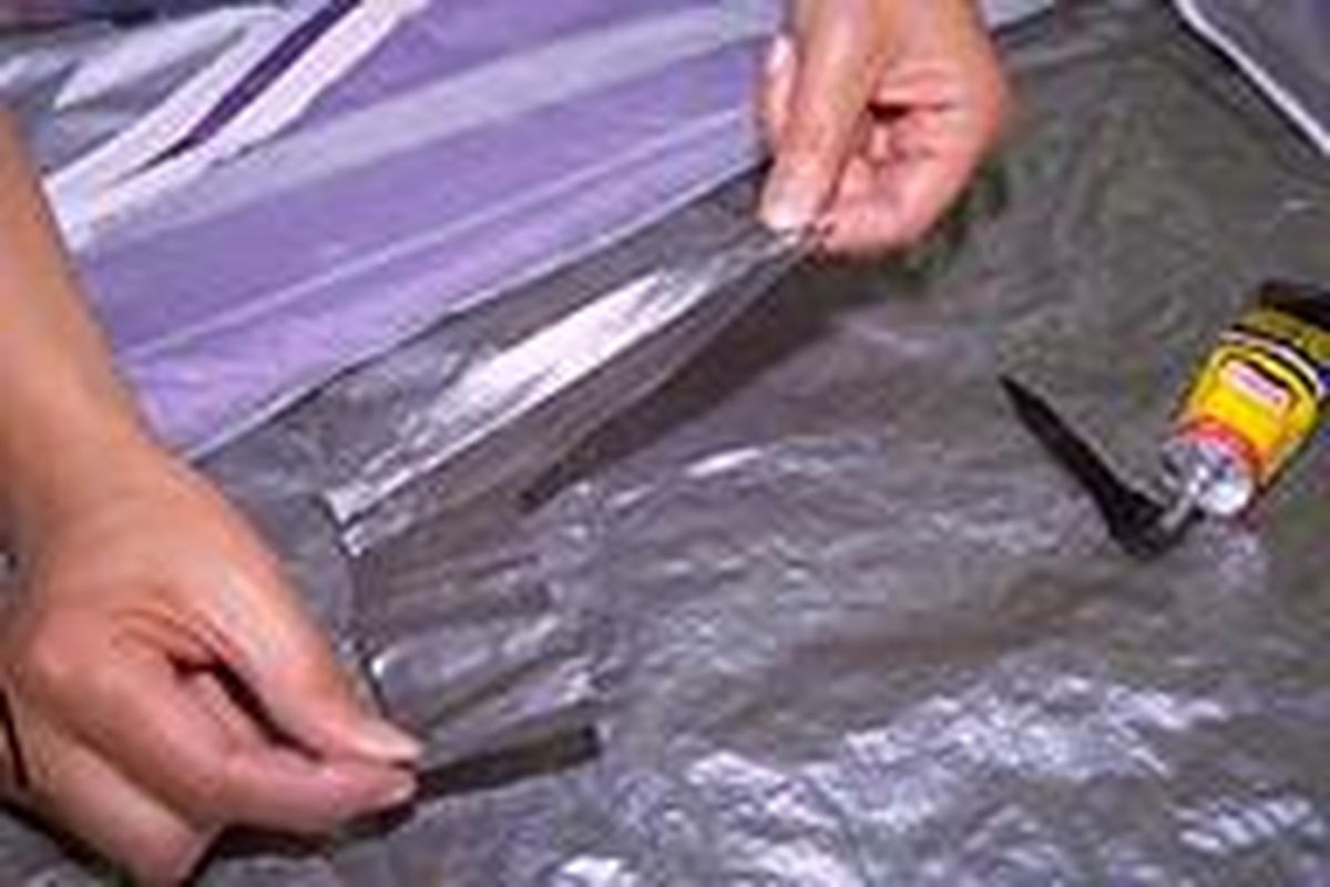 Reparar una tienda de campaña paso 4