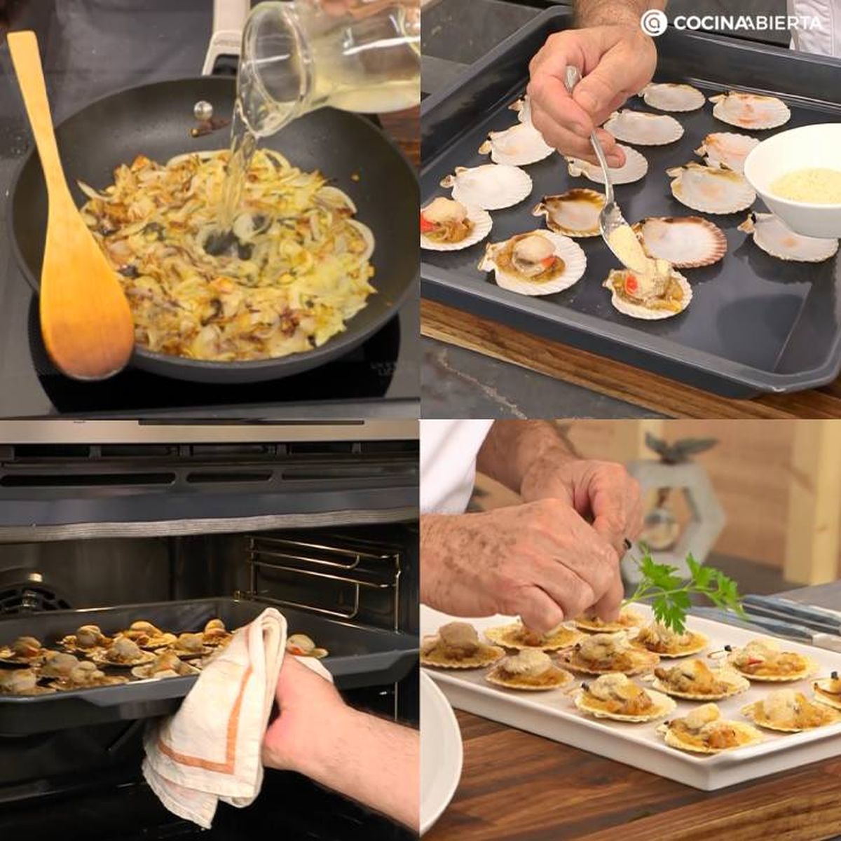 Paso a paso para hacer volandeiras al horno