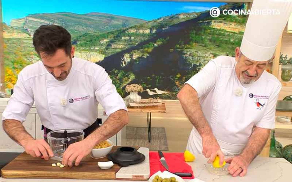 Corta el diente de ajo