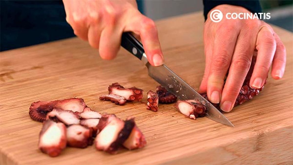 Receta de arroz meloso con pulpo  paso 3