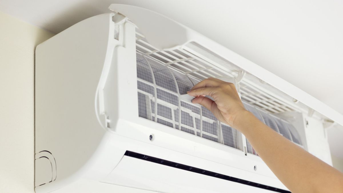 Modelo de aire acondicionado (split).