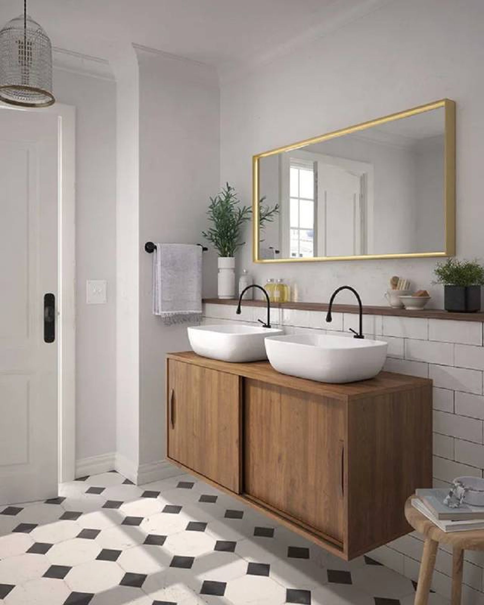 Ideas para elegir el espejo del cuarto de baño y acertar 4