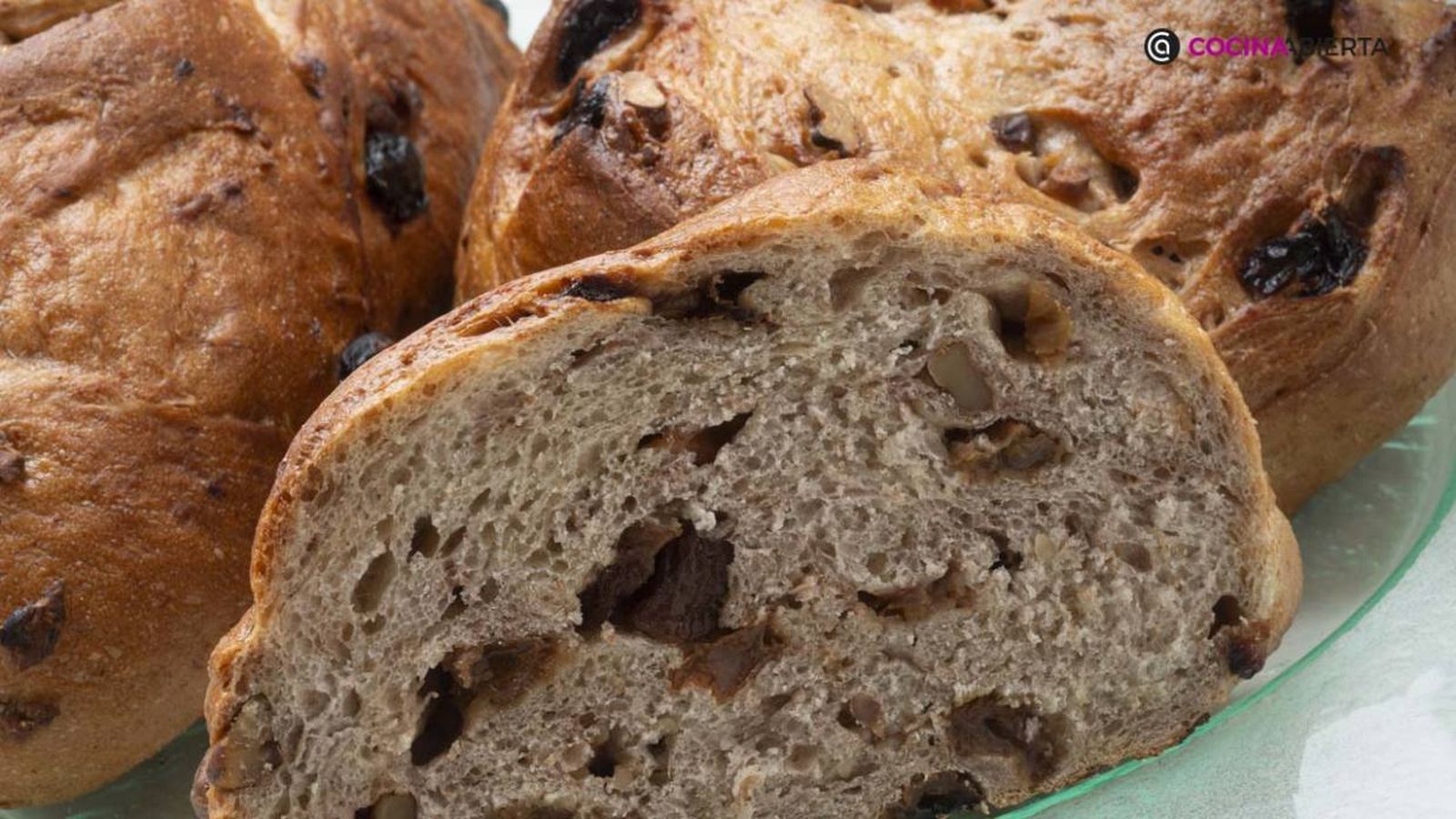 Pan de pasas y nueces por Joseba Arguiñano: exquisito e ideal para desayunar y merendar