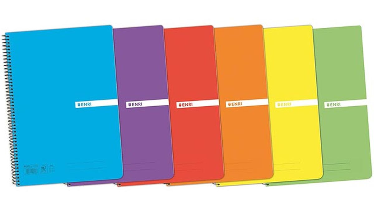 materiales basicos para la vuelta al cole cuadernos