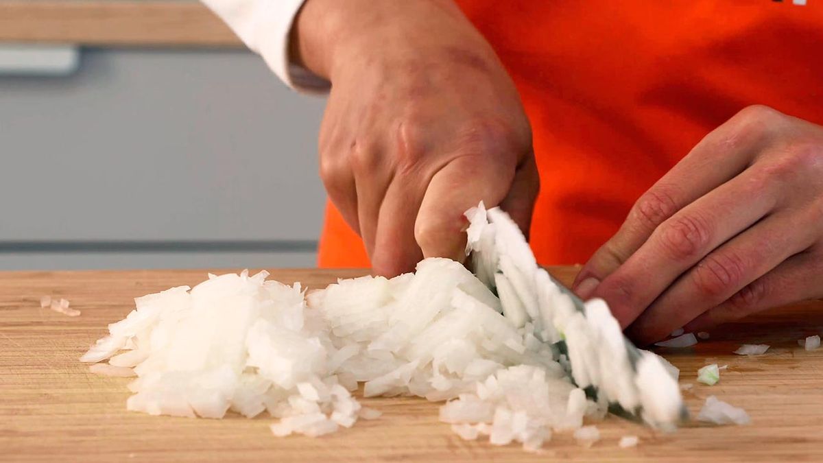 Receta de arroz con costra  paso 1