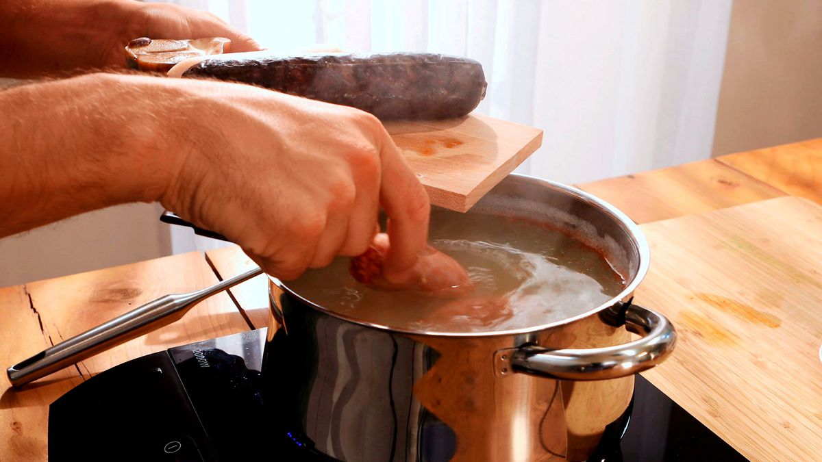 Fabada asturiana   Paso 3