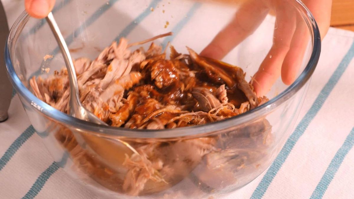 Pulled Pork o cerdo desmigado paso 6