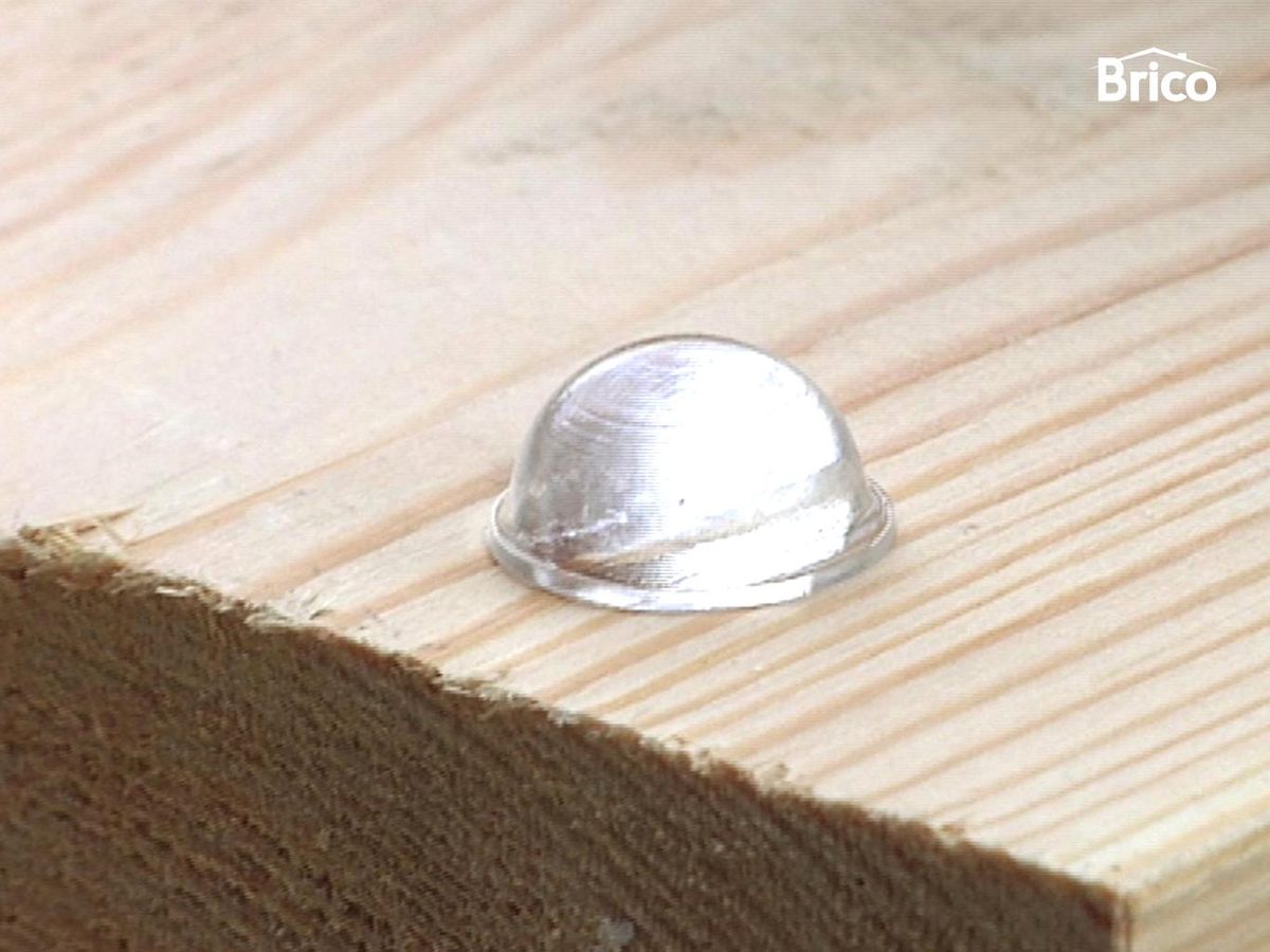 Fijar las gotas de silicona