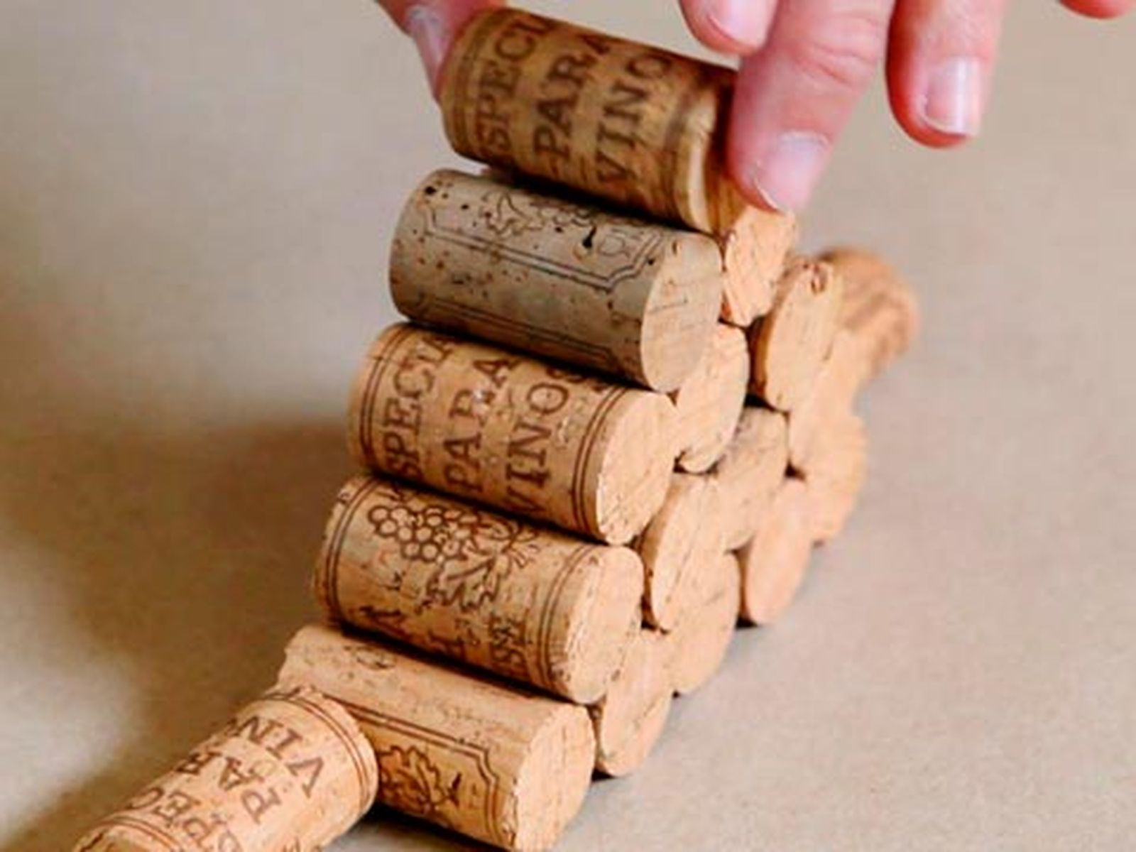 Abeto de corcho paso 1