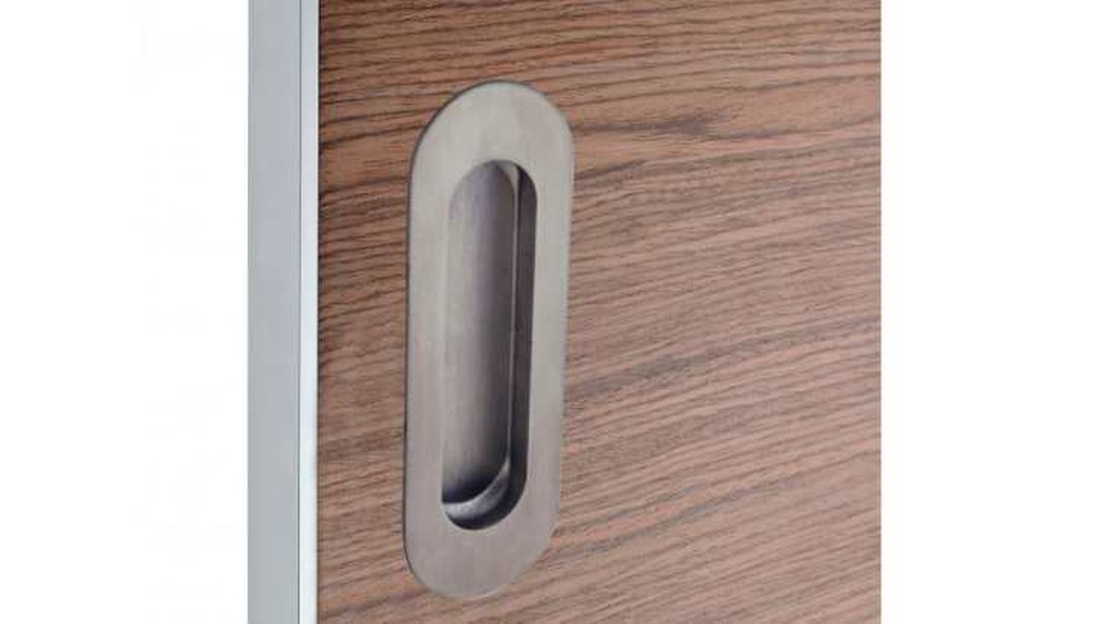 Tirador ovalado para puerta corredera Tirador ovalado para puerta corredera
