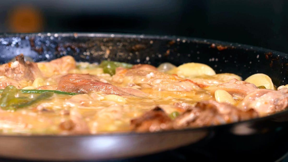 Receta de paella valenciana   paso 5
