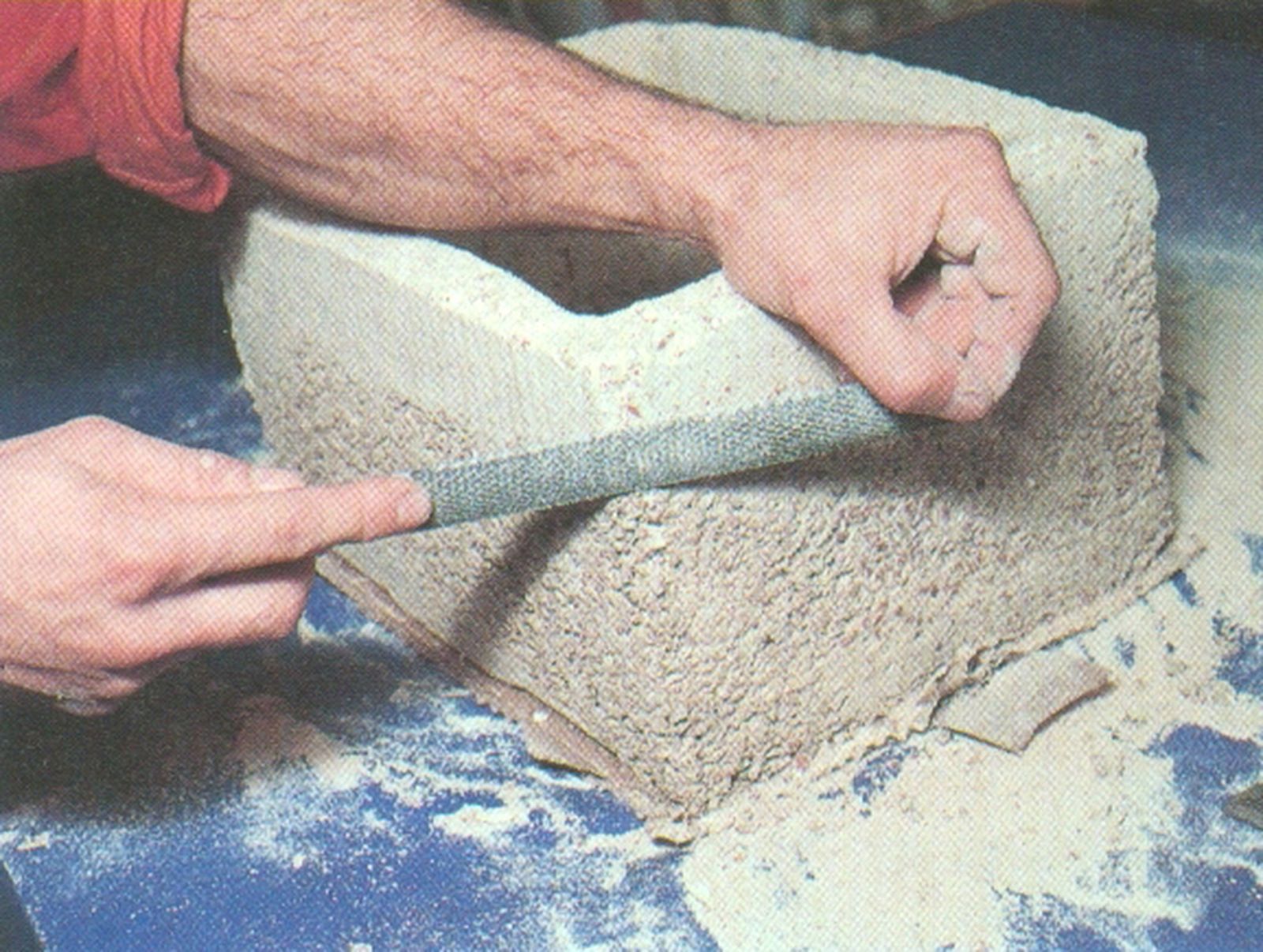 Hacer un macetero de hormigón paso 8 Hacer un macetero de hormigón paso 8