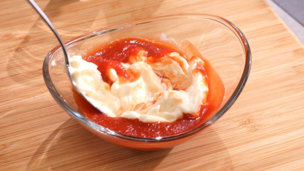 Hamburguesa de falafel   Paso 4