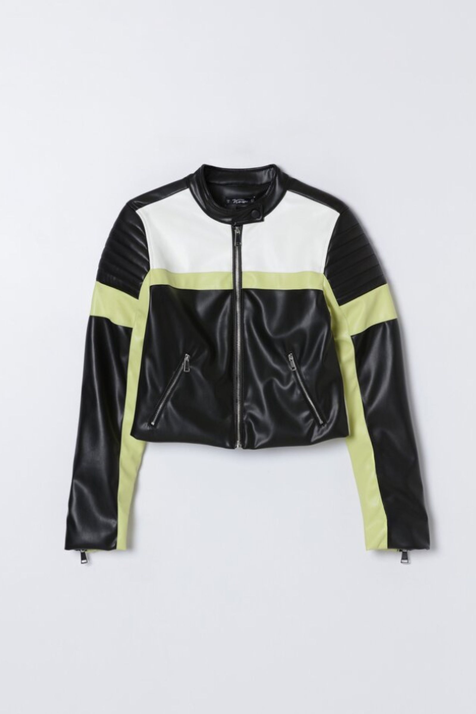 chaqueta cuero estilo motera 1 chaqueta cuero estilo motera 1