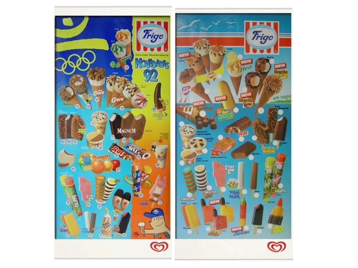 Frigo lanzaba cada año entre 20 y 25 novedades