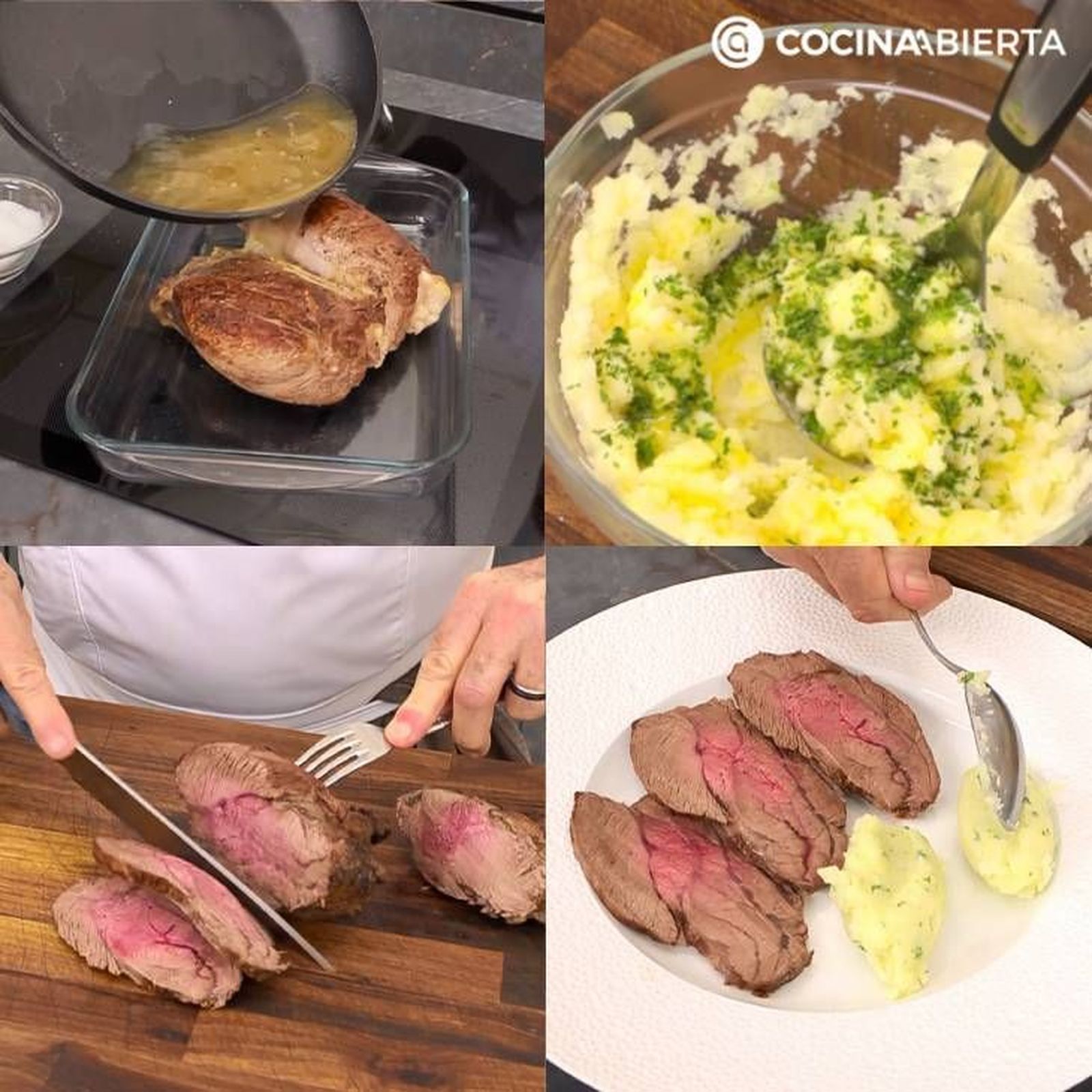 morcillo al horno con pure de patata receta pasos morcillo al horno con pure de patata receta pasos