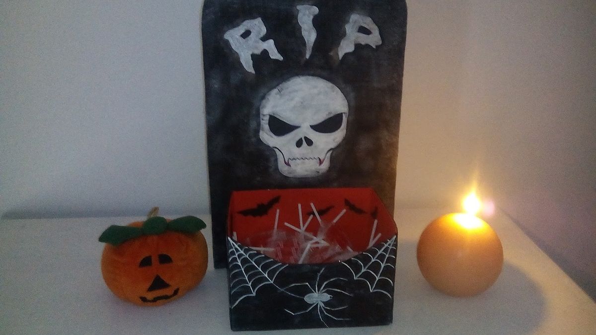 Dulcero para halloween comunidad manualidades