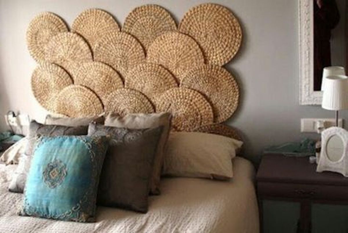 cabecero con salvamanteles