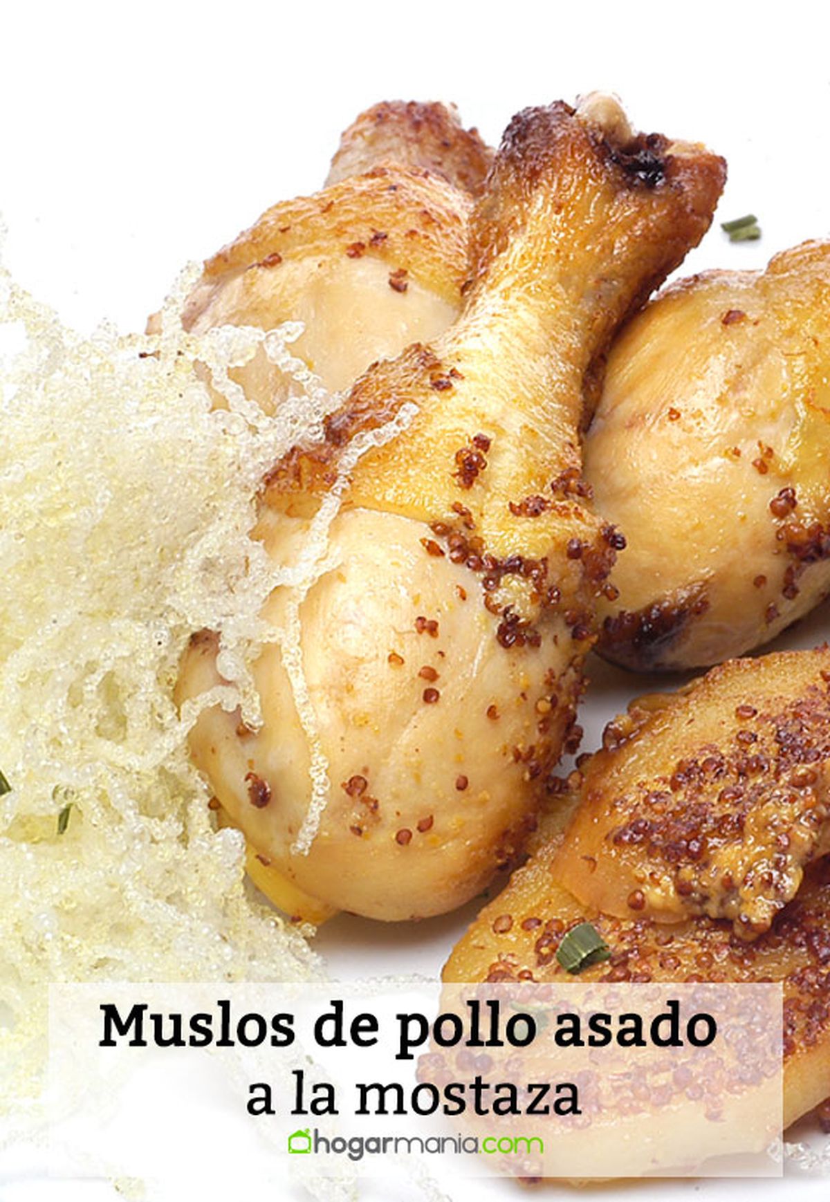 muslos pollo asado mostaza pin