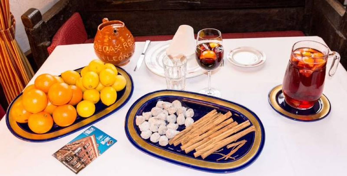 Ingredientes de la limonada de Semana Santa típica de León