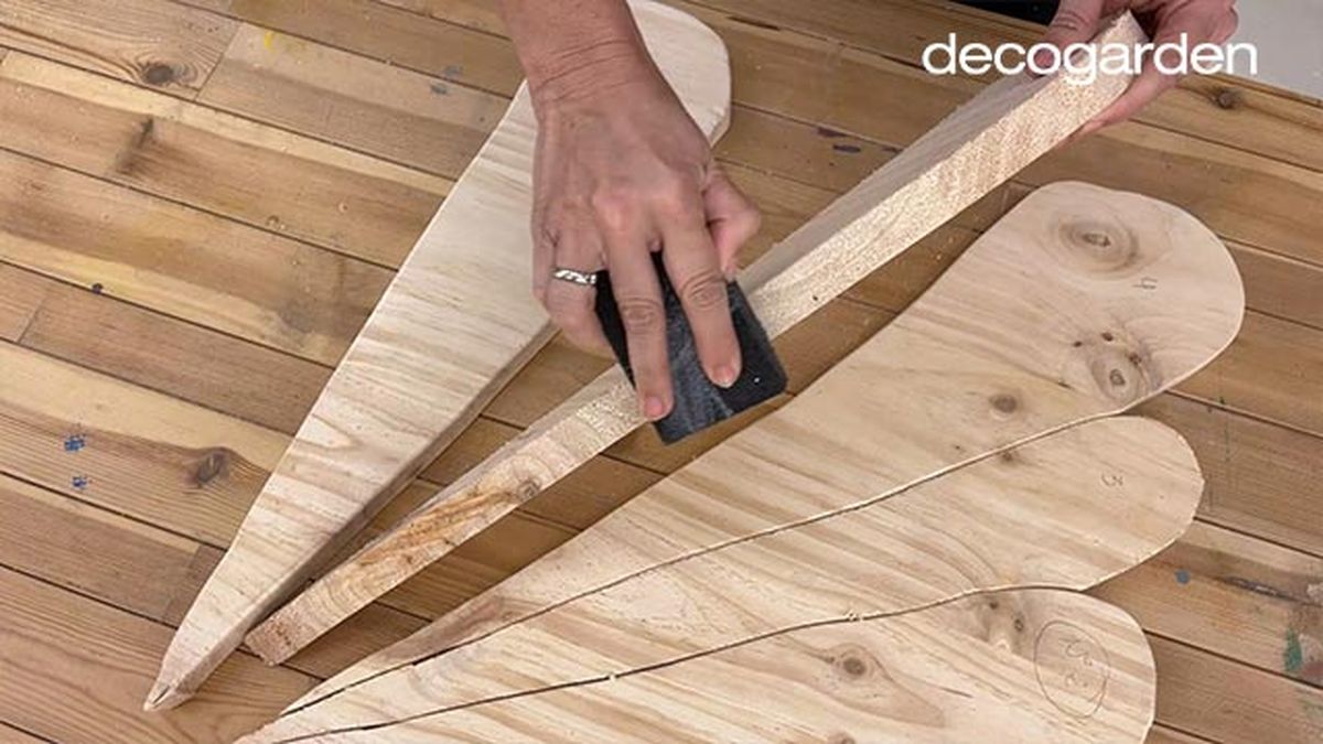 como hacer cuadro madera pared paso 6