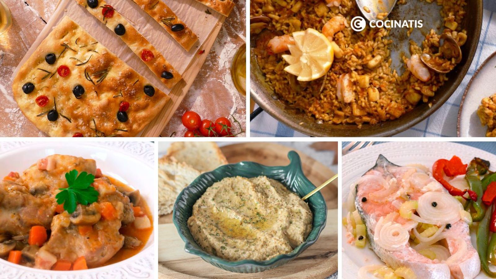 Dieta mediterránea semanal con recetas variadas