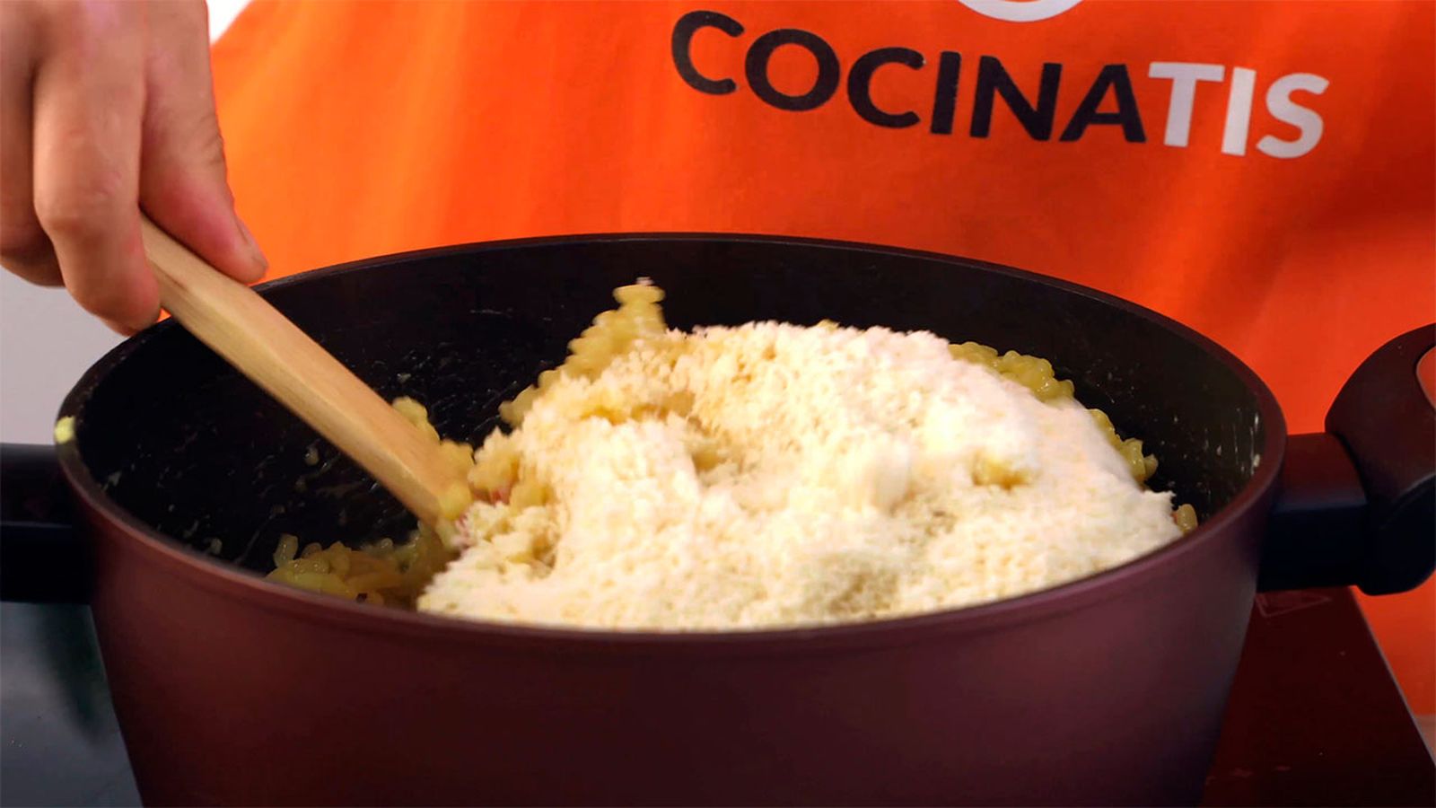Receta de arroz a la milanesa paso 4 Receta de arroz a la milanesa paso 4