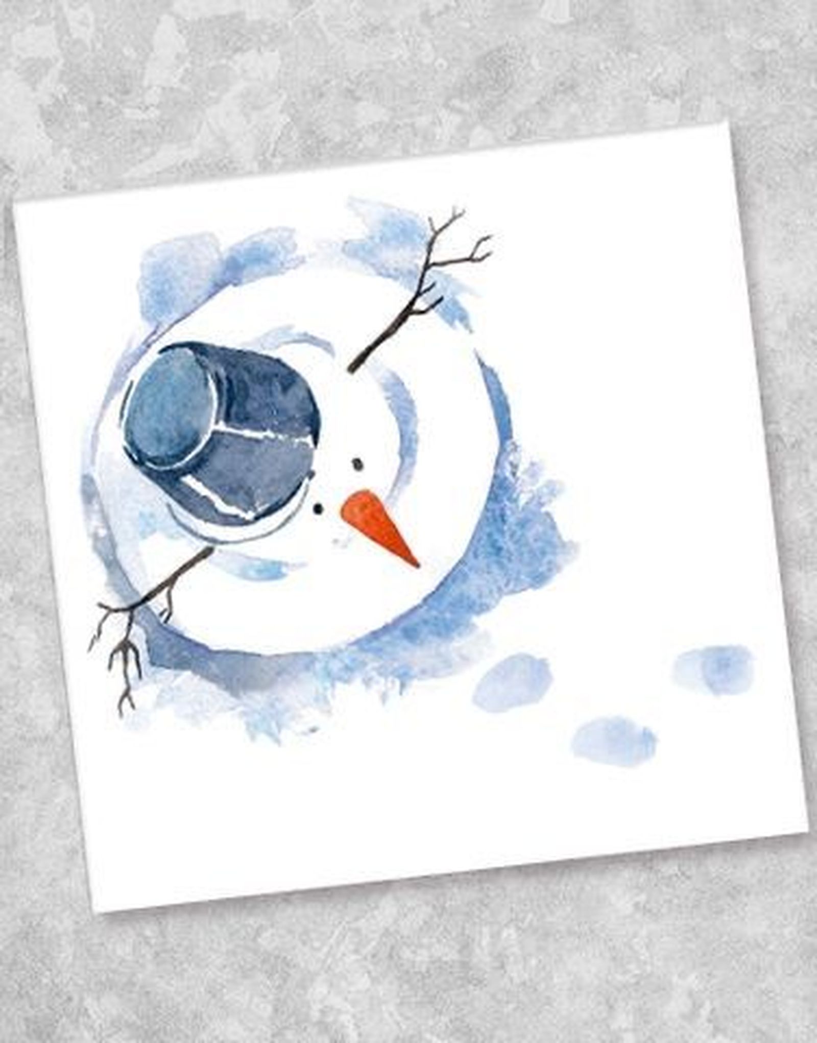 dibujo navidad acuarela 1 dibujo navidad acuarela 1