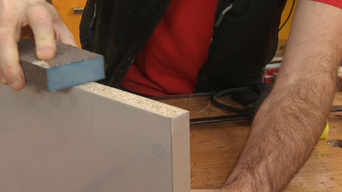 Mesa abatible de cocina paso 2