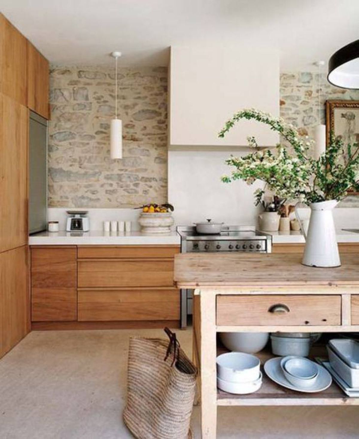 Cocinas rústicas modernas calidez, naturalidad y funcionalidad 3