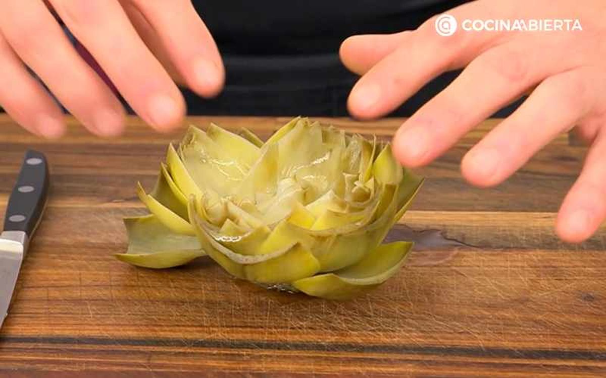 Abre las alcachofas