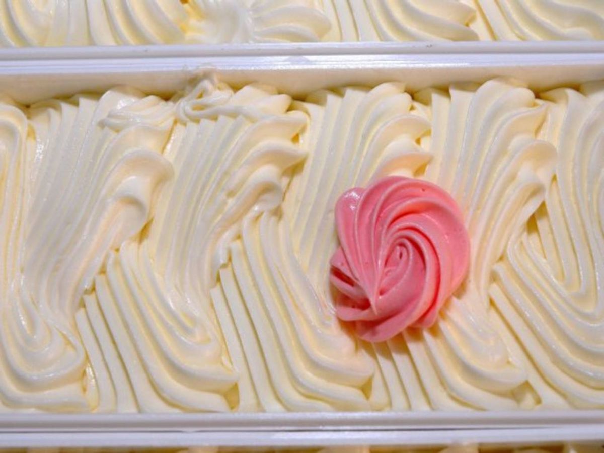 Decoración tradicional de la mantequilla dulce de Soria.