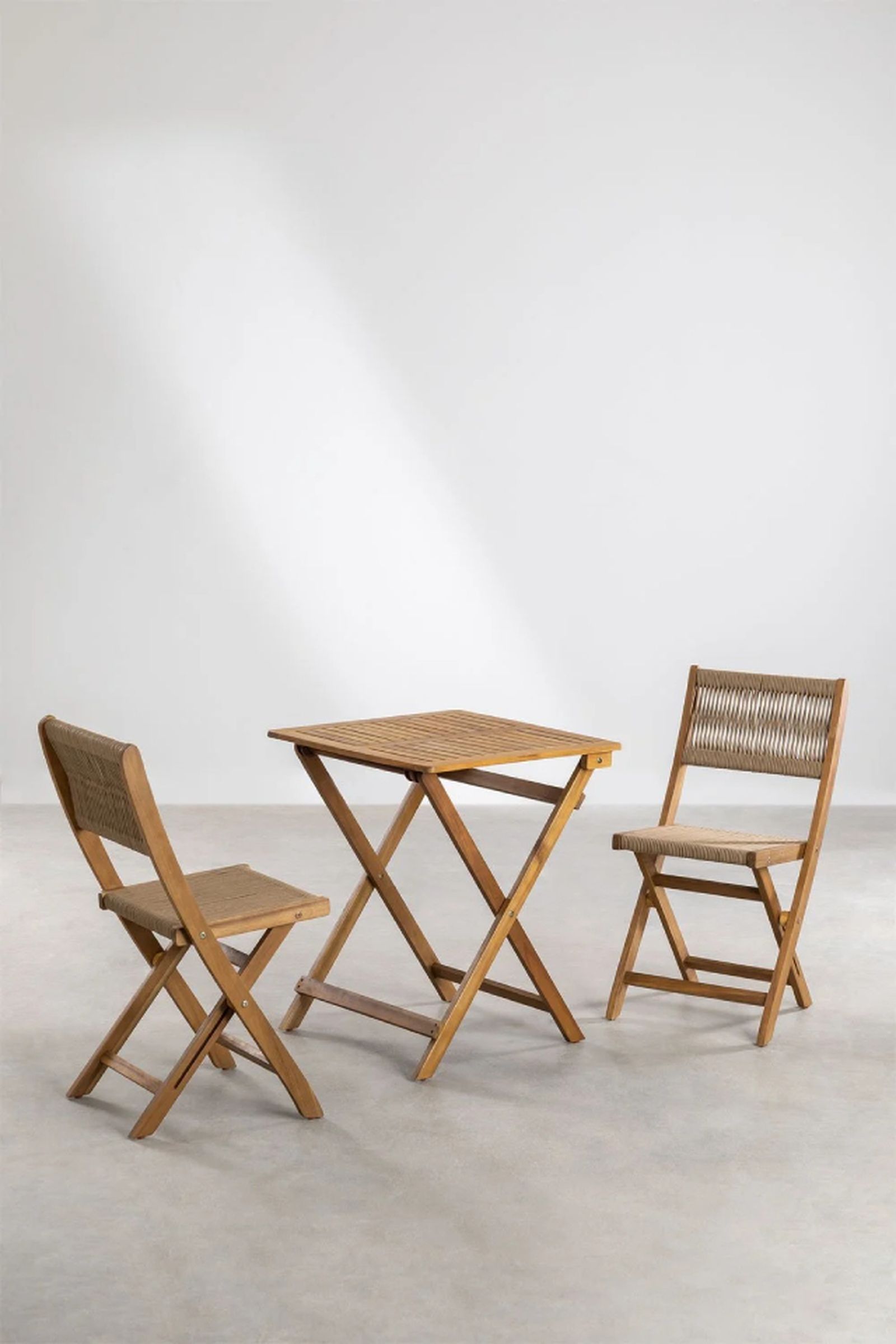 Set de Mesa y 2 Sillas de Jardín Plegables Delawer Supreme sklum Set de Mesa y 2 Sillas de Jardín Plegables Delawer Supreme sklum